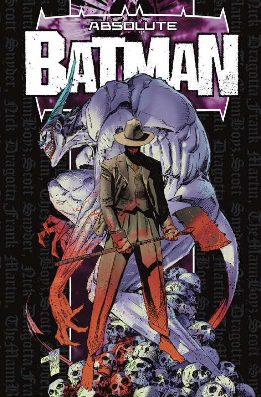 📓БЭТМЕН В СТИЛЕ ТЕТРАДИ СМЕРТИ!
Показали новую обложку комикса «Absolute Batman» с отсылкой к манге