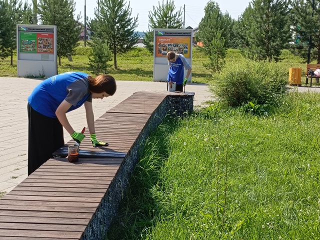 👍 ТОС — работа всерьёз!
Бойцы из трудового отряда ста...
