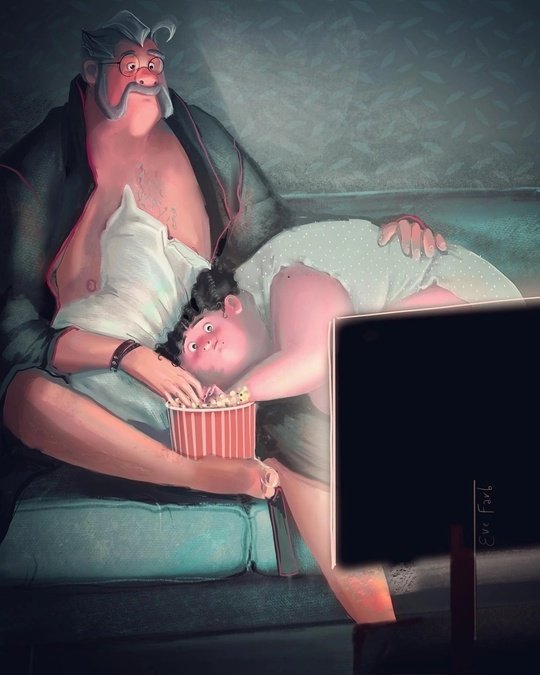 Счастье — это быть рядом с тем, кто делает твой мир ярч?...