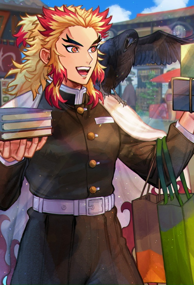 #Kimetsu_no_Yaiba / Клинок, рассекающий демонов
Столп Пламени ?...