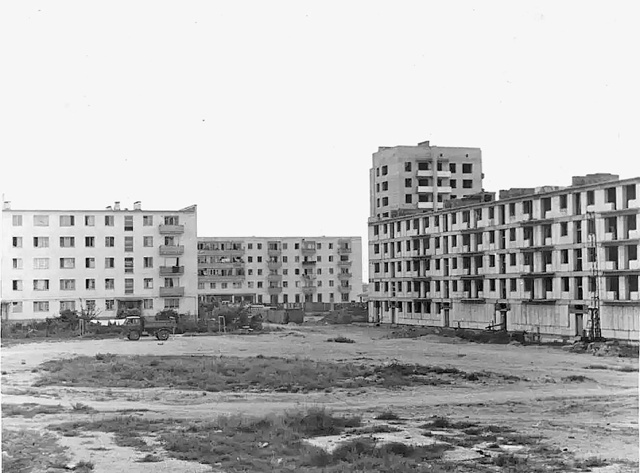 Евпатория 1965-75 – Новостройки на ул. Демышева. 1971 – Вид ?...