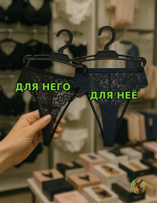 Казахский магазин удивил новинкой: парные кружевные с?...