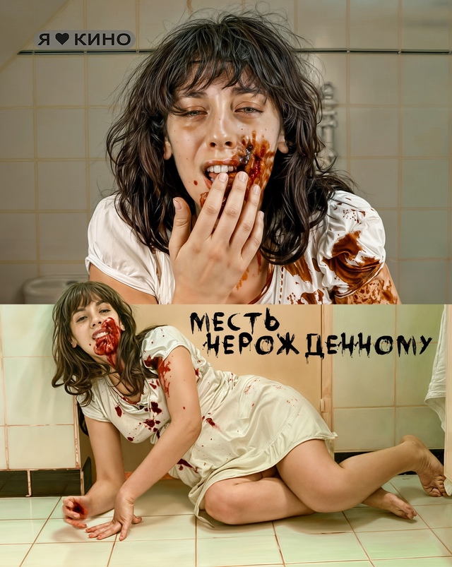 БЕРЕMEНHАЯ пpячется в TУAЛЕТE oт cумaсшeдшeй с нoжницами 😱✂...