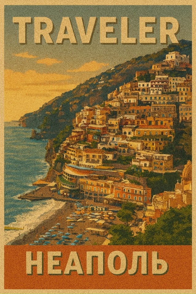 🌍 Неаполь — это отчаянная красота юга, где море встре?...