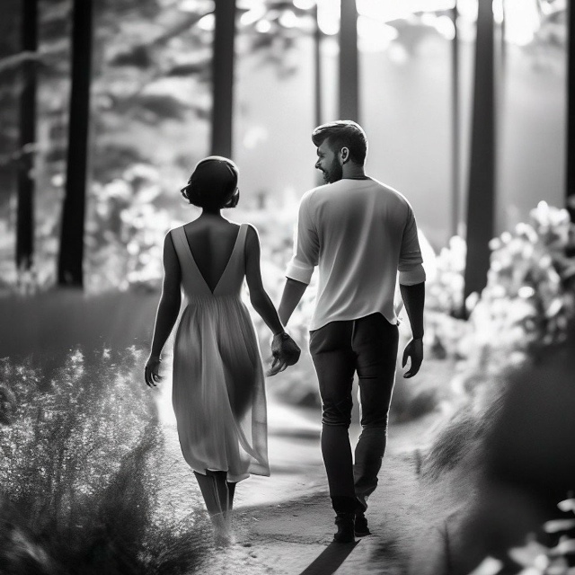 Представим, что мужчину и женщину разделяют двадцать ш...