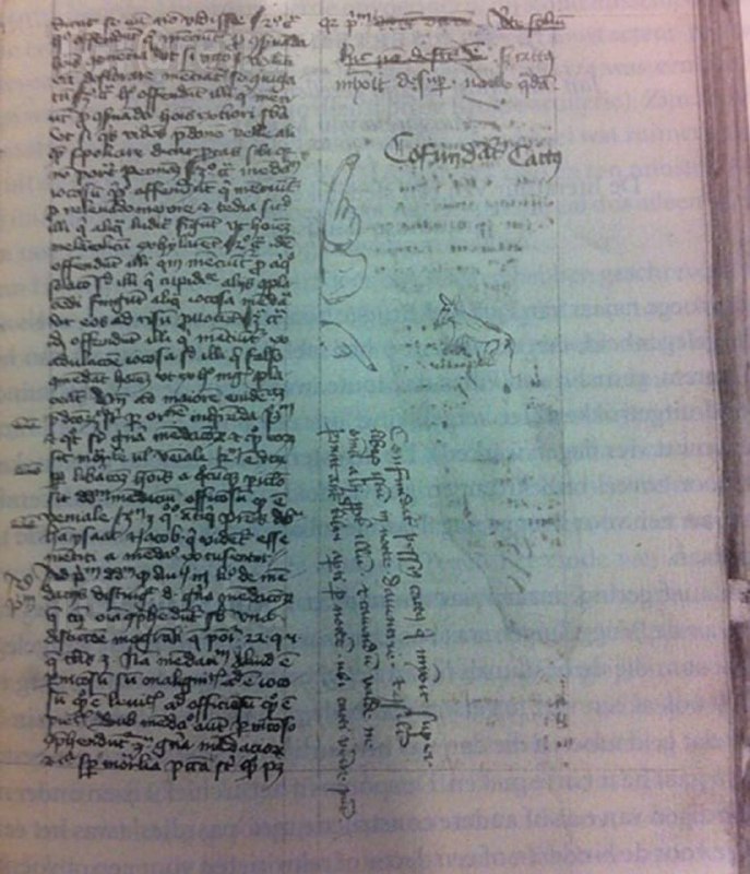 Перед вами, возможно, первый задокументированный случай, когда кот нагадил на чужую работу
Это руко