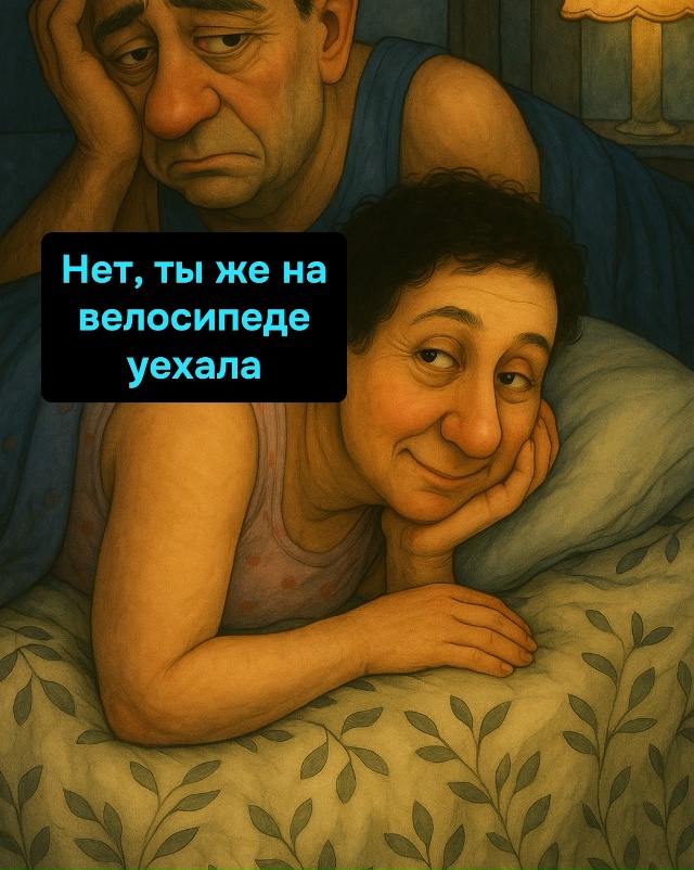 Когда у вас разные маршруты даже в снах.