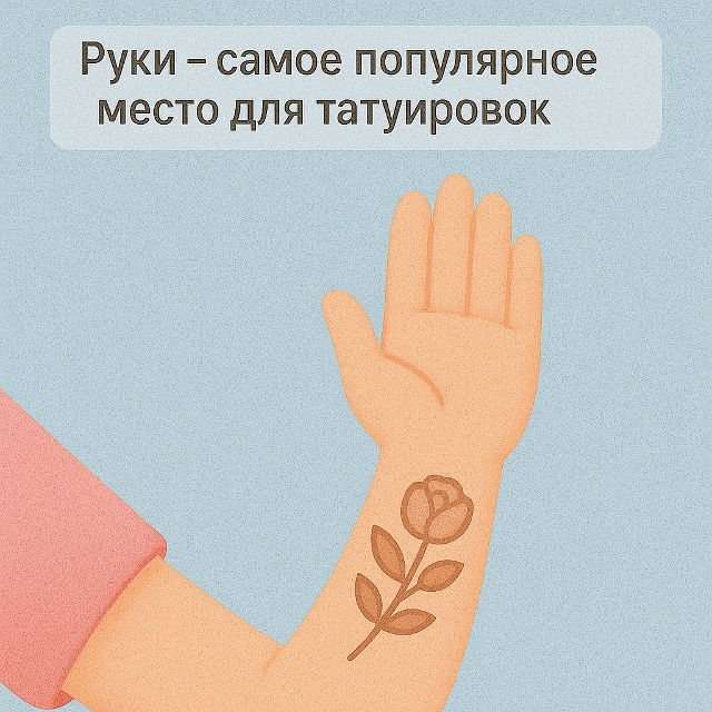 💫 Истории на коже
Руки — самое популярное место для т...
