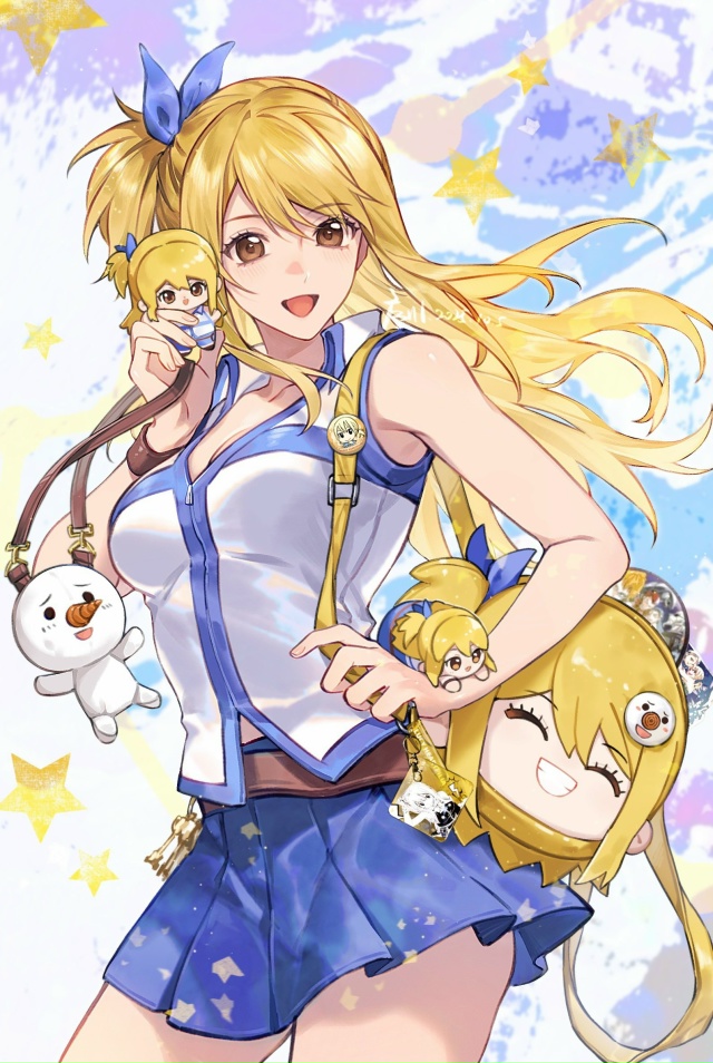 #Fairy_Tail / Сказка о Хвосте феи
Хвостатые парочки от xuchuan25