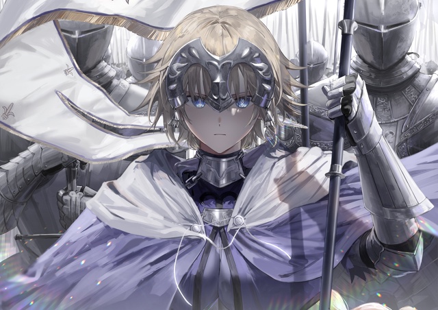 ⚔ Врываемся в утро с Жанной от Sil.
#арт@advance_empire | #FateGO