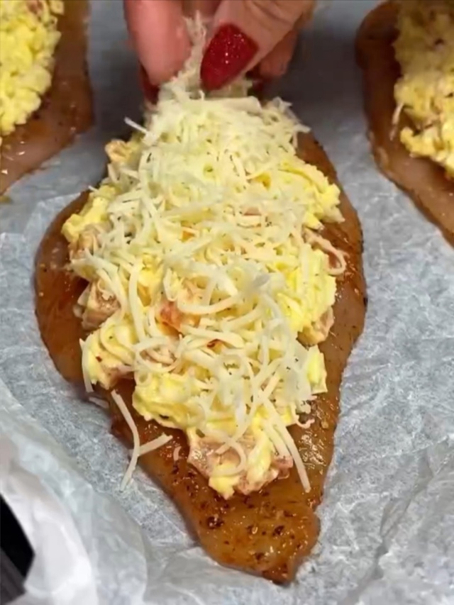 Самые неповторимые куриные отбивные под «шубкой» - неж...