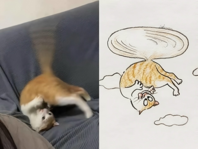 Сходство потрясающее
Почерк шаржиста