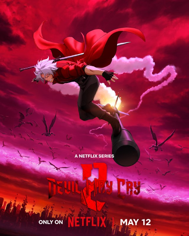 🩸У фанатов Devil May Cry сегодня праздник!
На Netflix вышел 2 сезон аниме Devil May Cry — и все 8 с