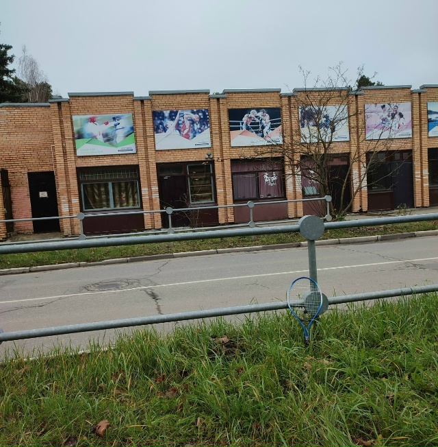 Чья потеряшка? Поставила к ограде.