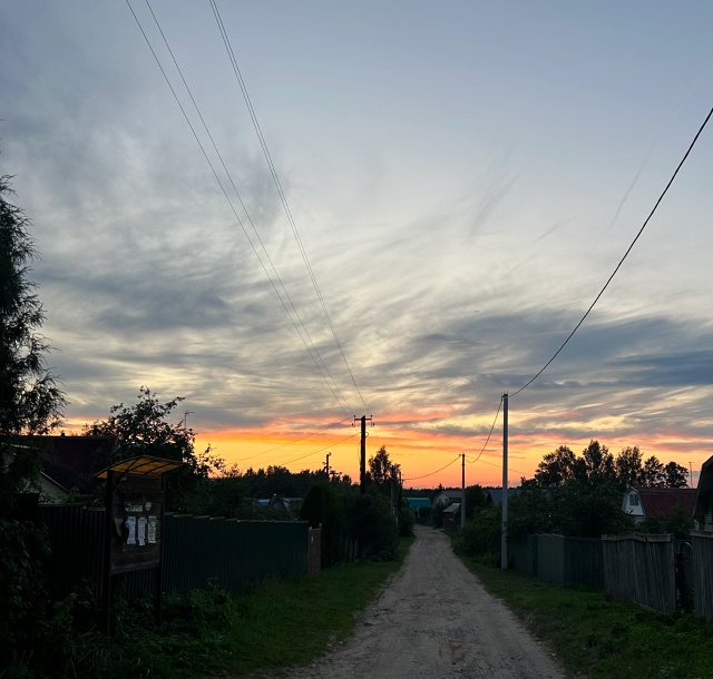 Тихий вечер
#окуловка