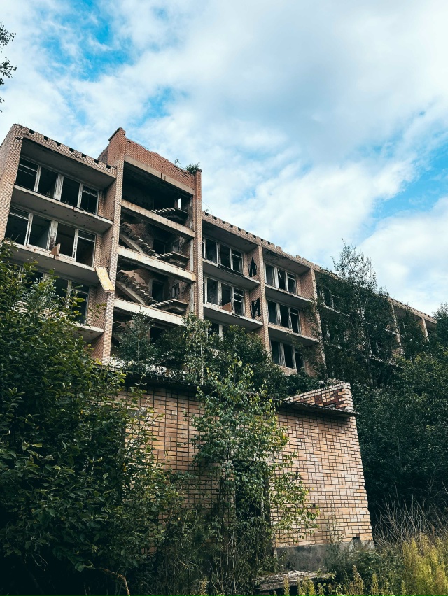 Заброшенный пансионат в Подмосковье ❤️