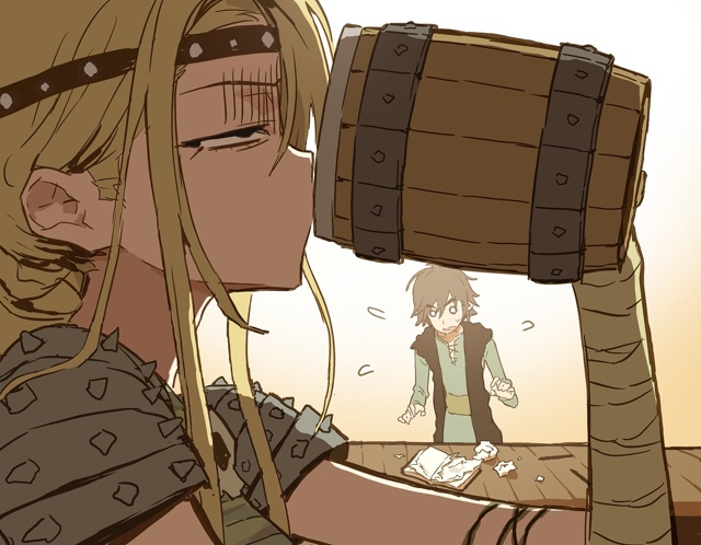 #HTTYD / Как приручить дракона
Суровая любовь от m_arijuan__a