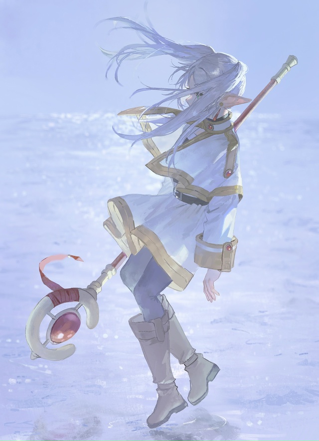 #Sousou_no_Frieren / Фрирен, провожающая в последний путь
Эльфи...