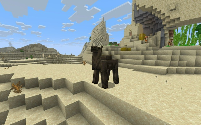 Мелкие изменения 🪄
◦ С верблюда-кадавров выпадает от...