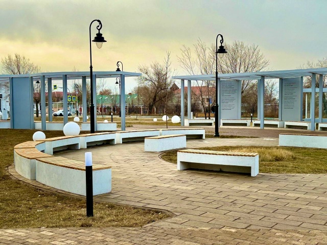 🌳 В Орске завершили масштабный ремонт сквера Пушкина....