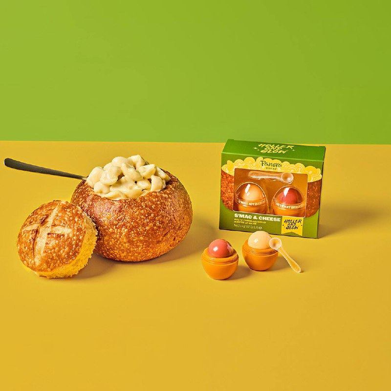 Пекарня Panera из США выпустила бальзам для губ с запахом... хлеба и макаронов с сыром.
Девочка: ва