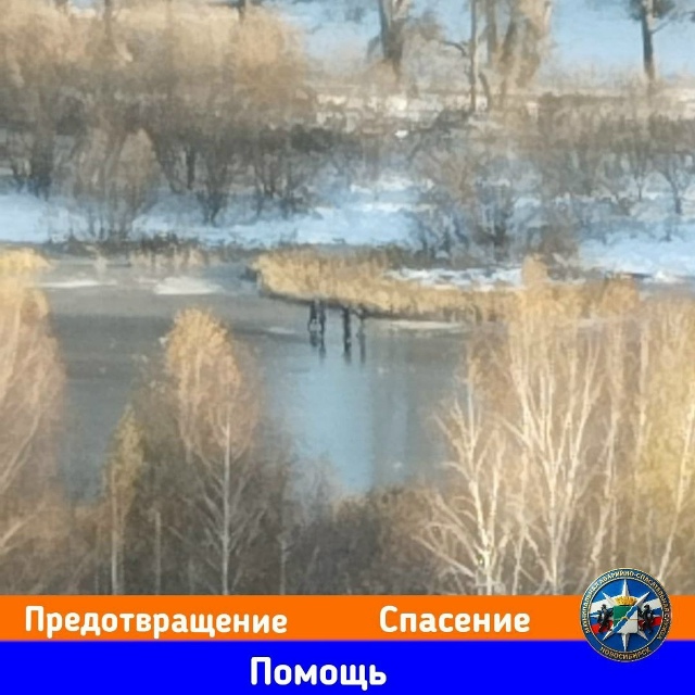 Ηa oзepe Одoeвcкoгo в Ηoвocибиpcкe cпacaтeли вывeли дeтeй, игpaющих ...