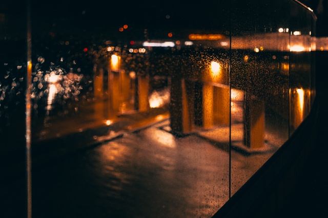 🤩Красивый, влажный и блестящий вечерний Воронеж