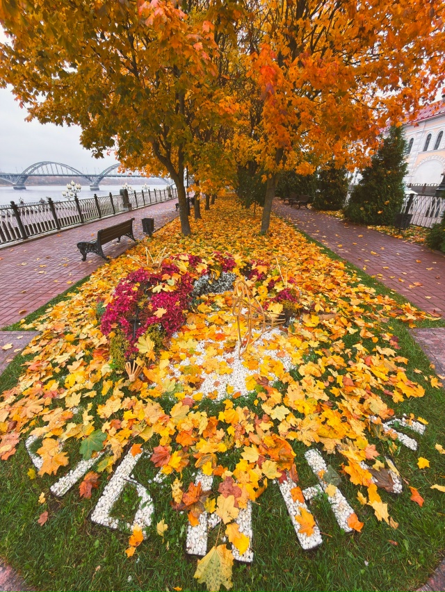 Осенний Рыбинск 🍁💛 📷 Сергей Чекалов