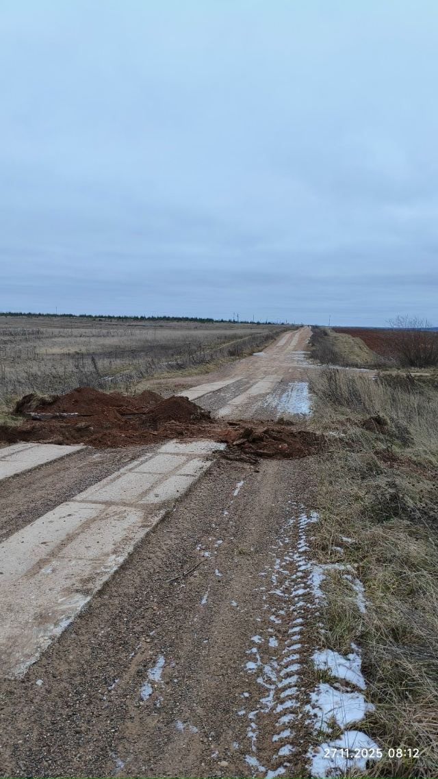 В очередной раз перекопали дорогу в Жемчужный, в этот р...