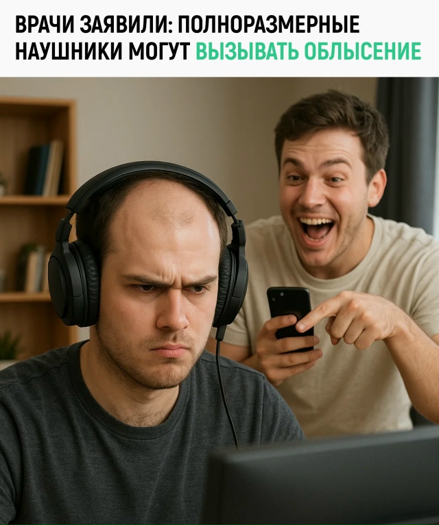 Раньше лысина считалась признаком мудрости. Теперь — ?...