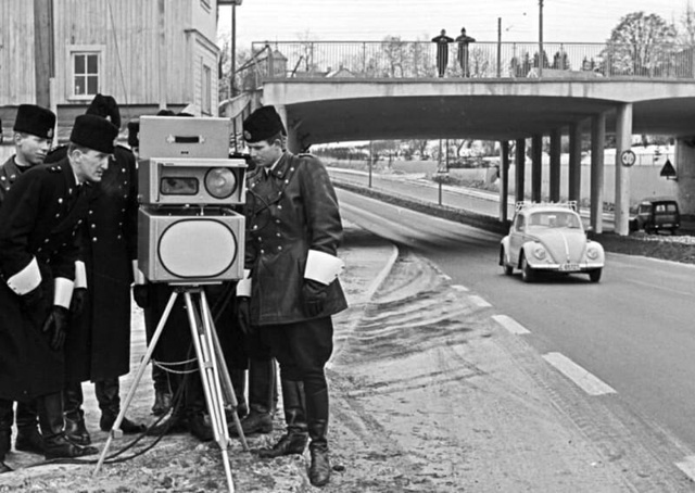 Oбучение пользованием радаром. Норвегия, 1960-e