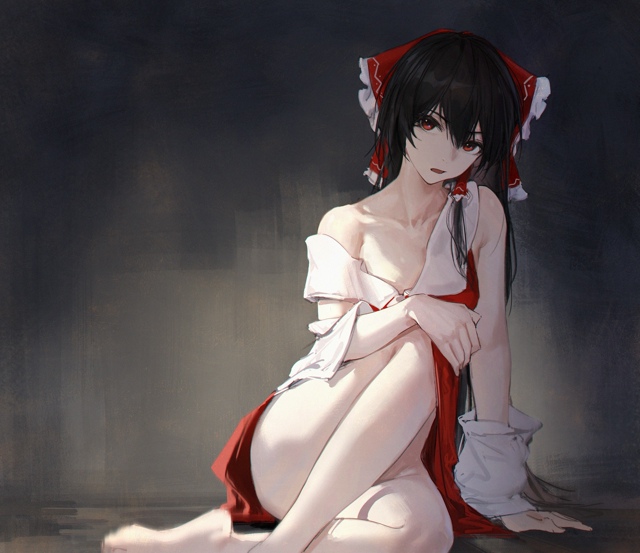 #hakurei_reimu from #touhou by #hs