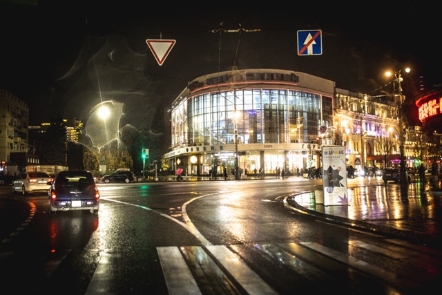 🤩Вечерний, осенний, блестящий и влажный Воронеж