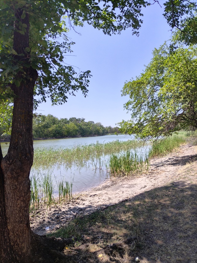 Озеро Большое, воды всё меньше.... 😢 не анон.