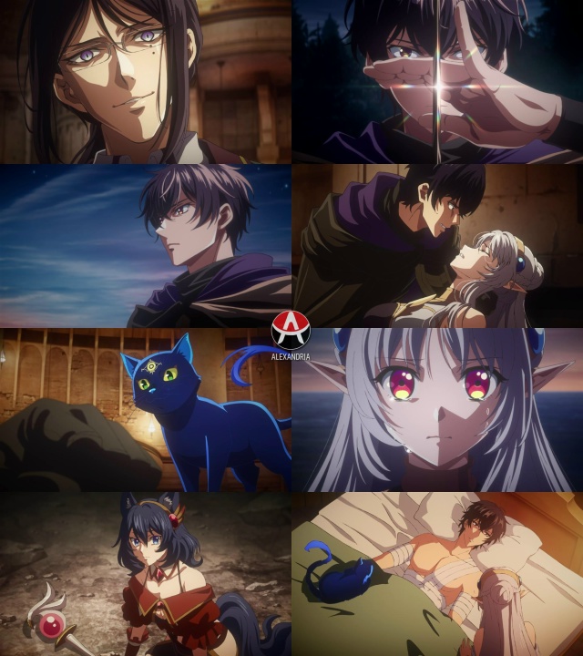 ? Кадры к 7 серии аниме «Но я убийца, а не герой!».
Вых?...