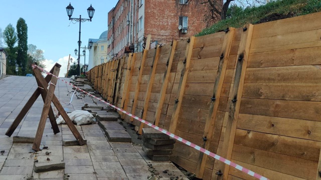 ⚒️ Продолжаются мероприятия по укреплению подпорно?...