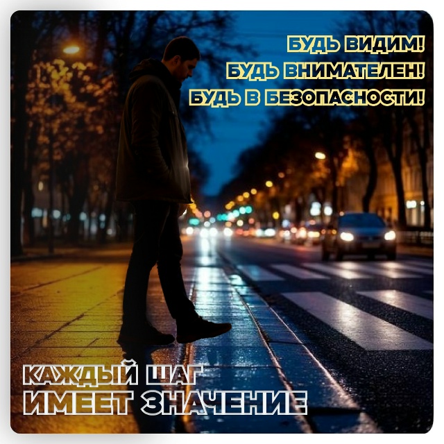 🍂Культура поведения на дороге в темное время суток, о?...