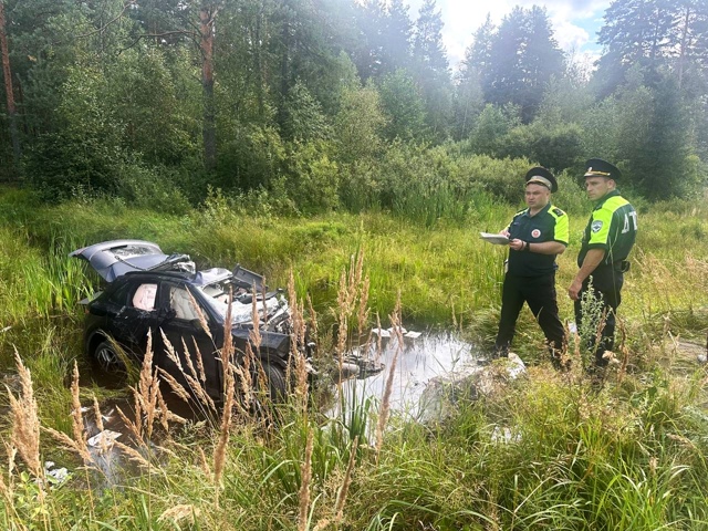 авария на трассе Р-132 возле деревни Бабино Гусь-Хрустал...