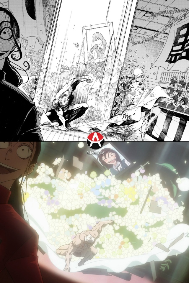 🎄Сравниваем «Санда»: манга х 4 серия.
#сравнение@advance_em...