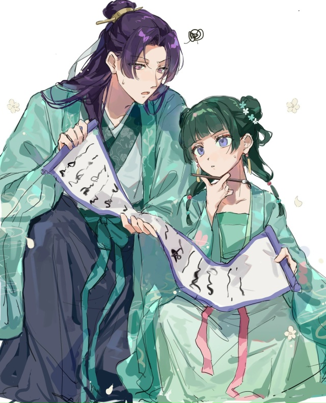 #Kusuriya_no_Hitorigoto / Монолог в аптечной лавке
Art: YuiKisezu
(Джи?...