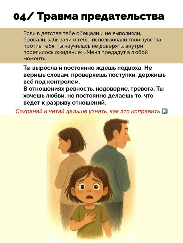 🌱 Tpaвма - это когда-то непрожитое чувство, которое прод...