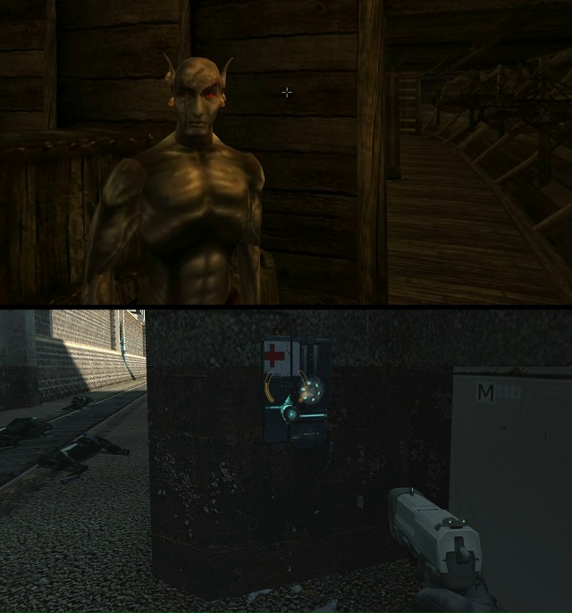 Кто-то: не выдумывай! Ты не можешь услышать звук, только...