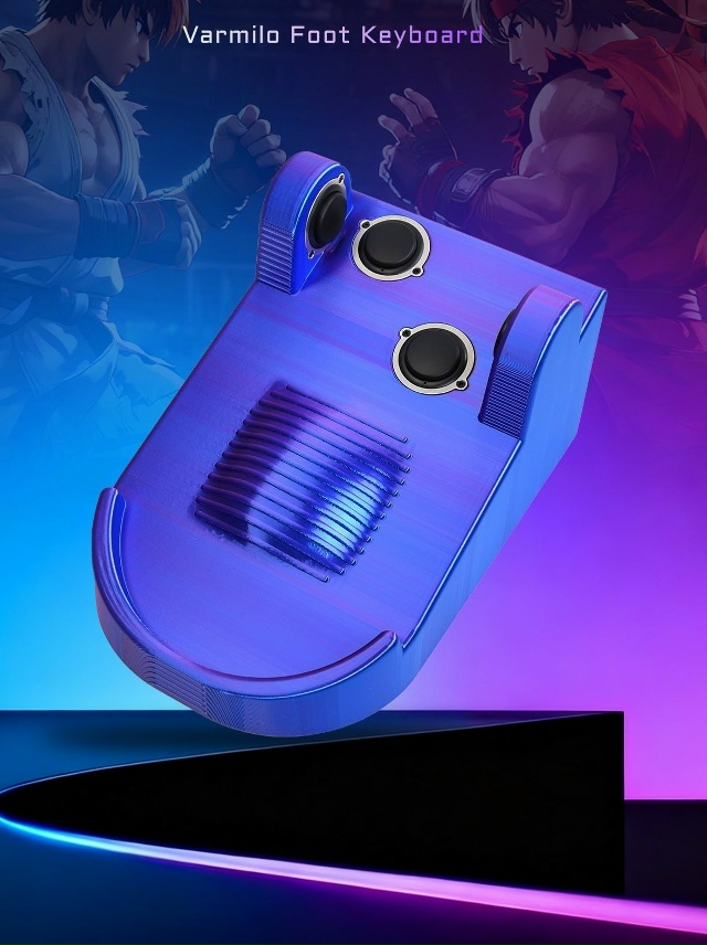 Китайцы выпустят клавиатуру для... ноги.
На ней будет р?...