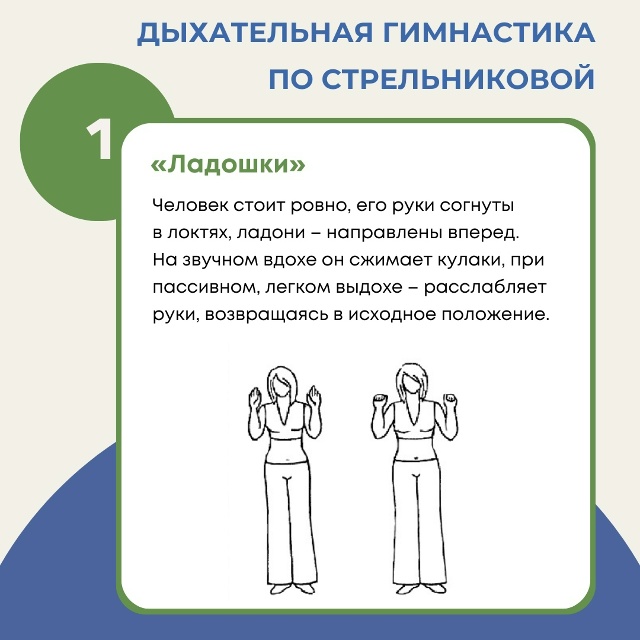 Дыхательная гимнастика по Стрельниковой
Также ее назы...