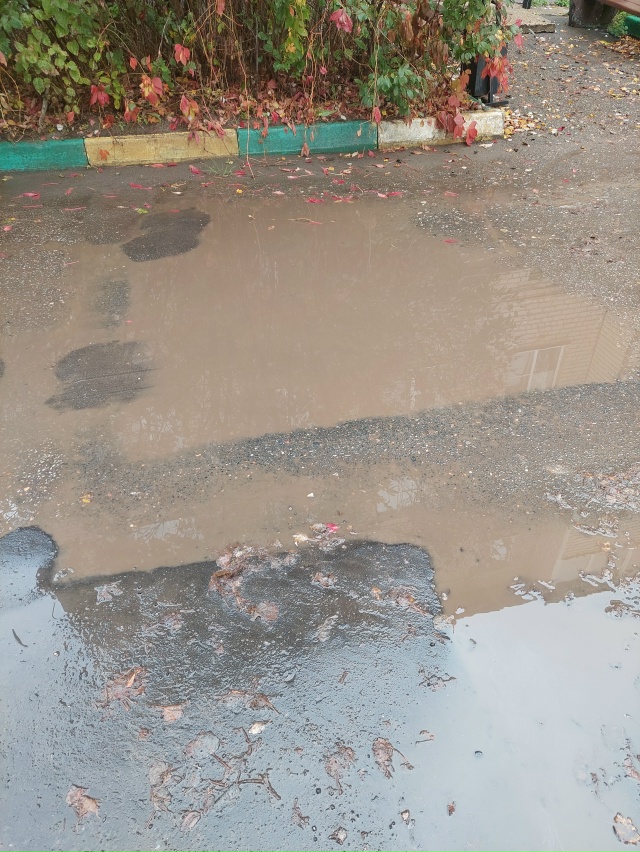 ПАЗОР АДМИНИСТРАЦИЯ РУЗЫ!! МИКРАЙОН ДОМ 8 И 9 СТОИТ ВОДА....