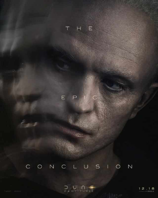 Появились первые постеры с персонажами «Дюны 3» — фильм снимут по книге «Мессия Дюны», и он продолжи