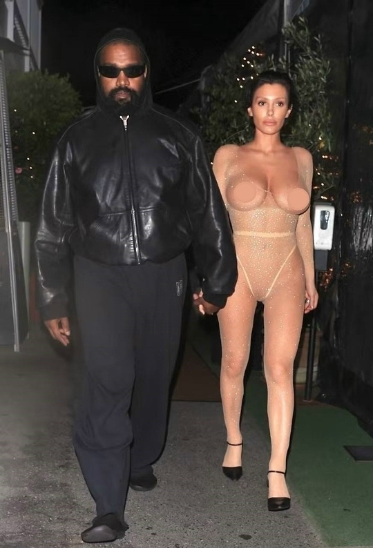 Бьянка Цензори, супруга Канье Уэста, привлекла внимани...