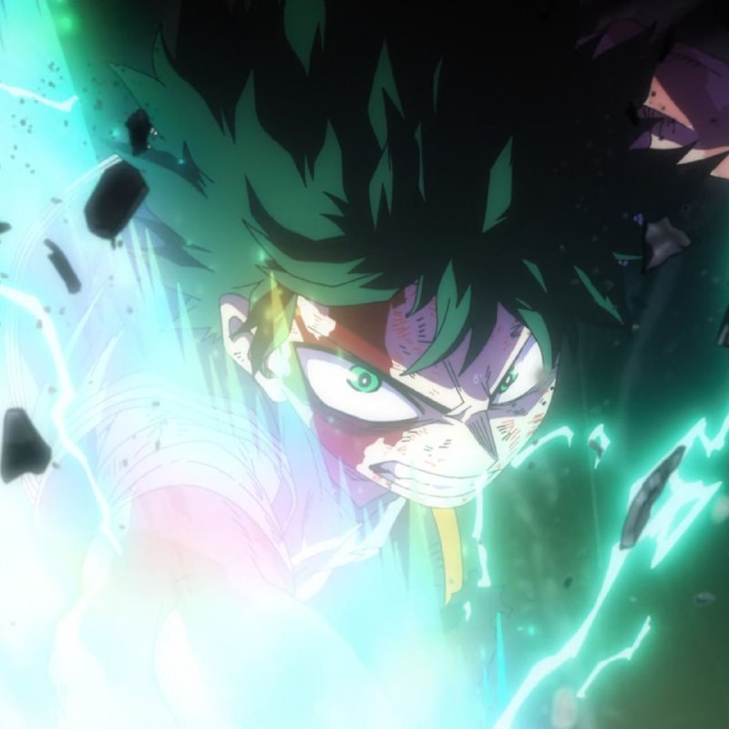 Финальная встреча героев
13 декабря, в день выхода финального эпизода аниме "Моя геройская академия