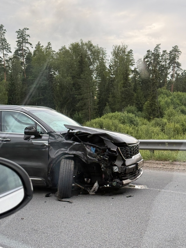 Огромная авария по трассе М7 в сторону Владимира, около...