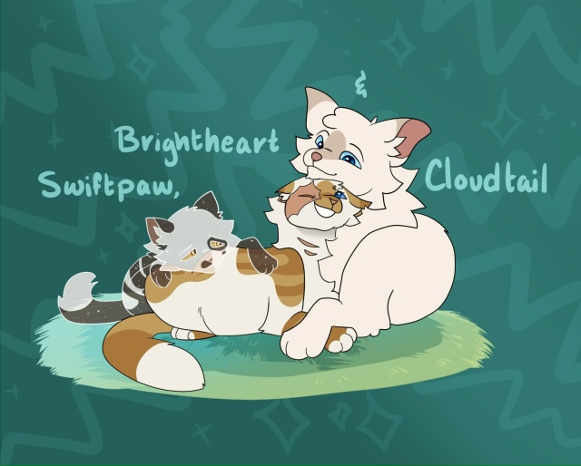 Сегодняшние коты — Быстролап, Яролика и Белохвост!
© fa...